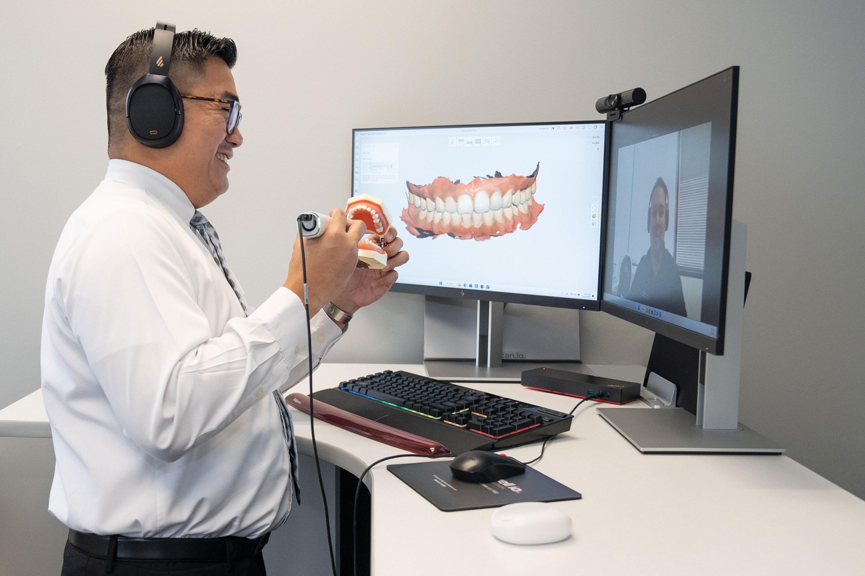 Secure oral medicine telehealth case review